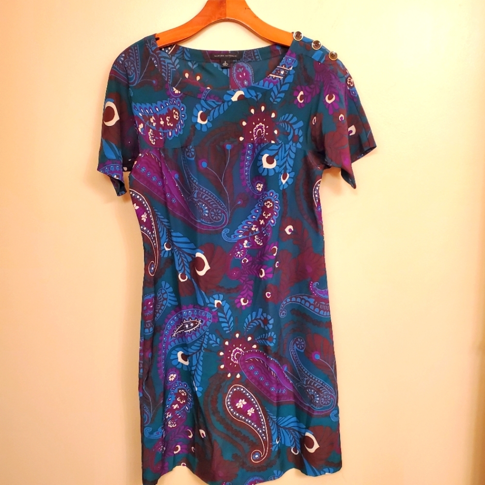 BANANA REPUBLIC shift mini dress SIZE S
